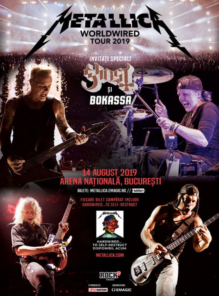 Metallica La Bucuresti Bilete La Concert Arena NaÈ›ionalÄƒ Bucuresti 14 August 2019 Show Pass