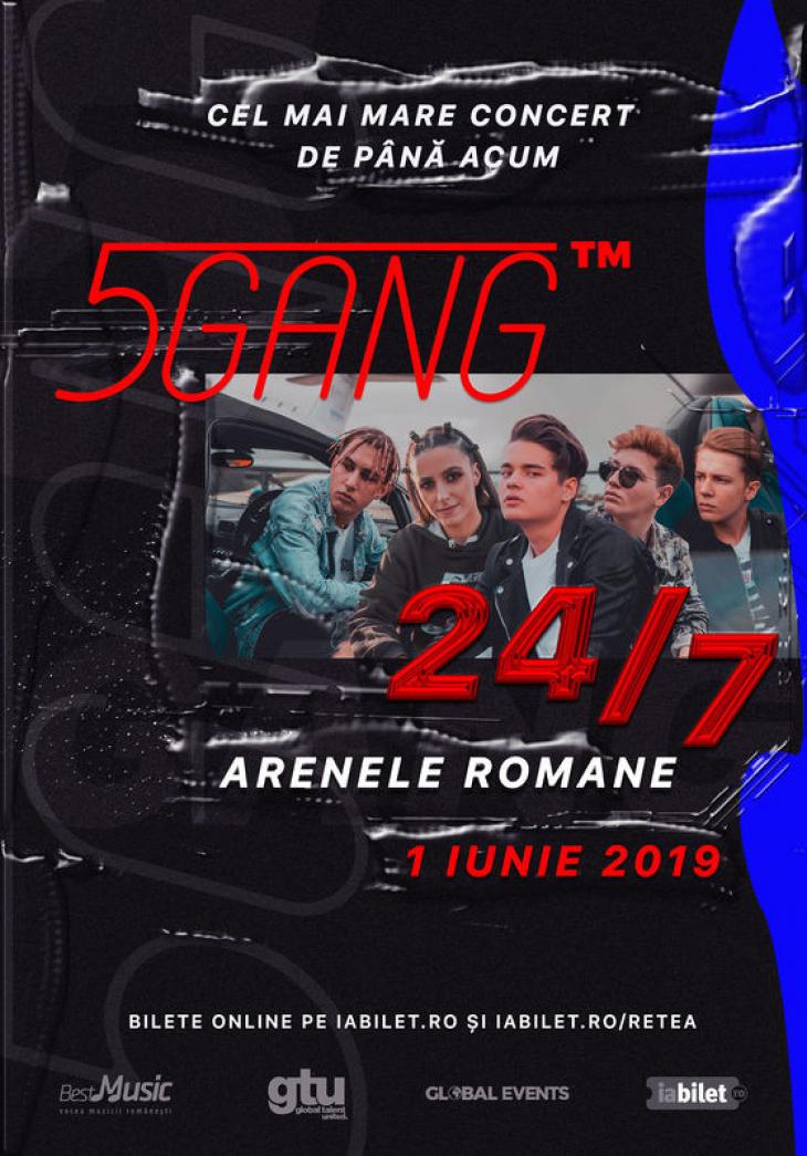 5gang Cel Mai Mare Concert La Arenele Romane Bilete La Concert Arenele Romane Bucuresti 01 Iunie 2019 Show Pass