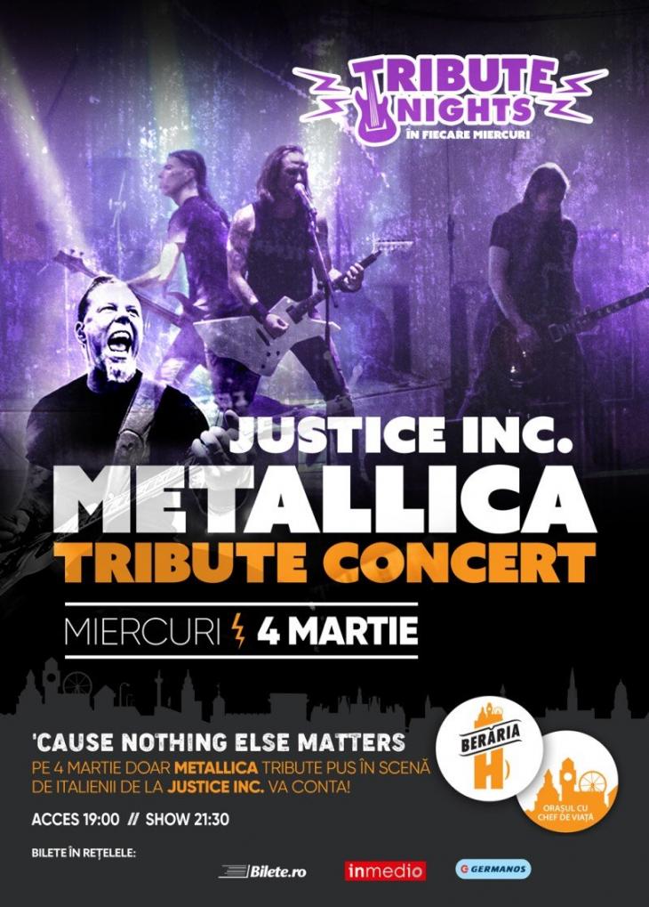 All Of Metallica Tribute Show Cu Justice Inc Italia Bilete La Concert Berăria H Bucuresti 04 Martie 2020 Show Pass
