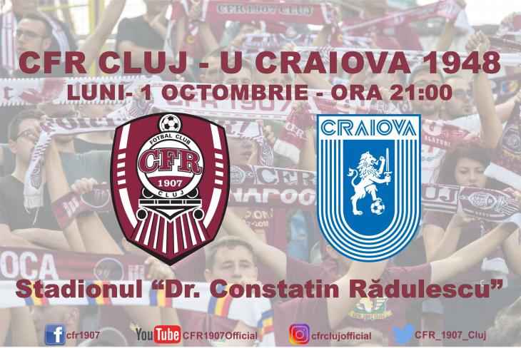 Cfr 1907 Cluj Universitatea Craiova Bilete La Sport