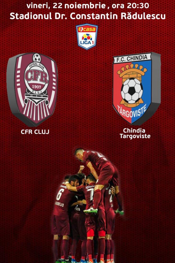 Cfr 1907 Cluj V Chindia Targoviște Casa Liga 1 Bilete La Sport