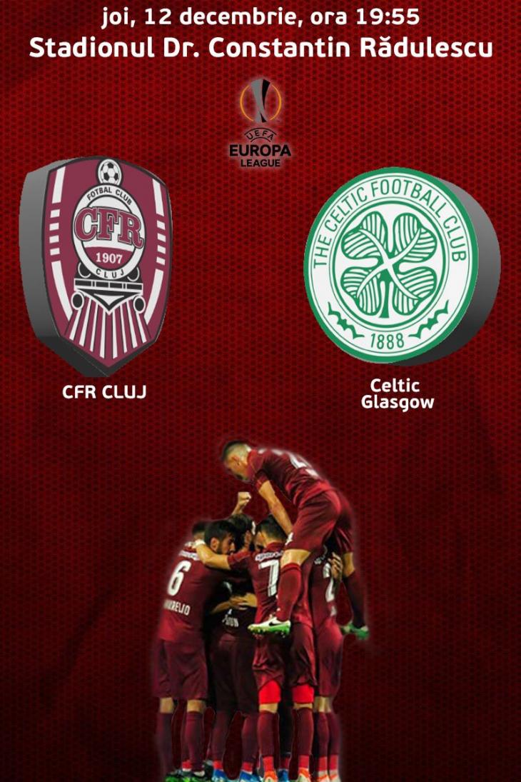 Cfr Cluj Vs Celtic Glasgow Grupa E Europa League Bilete La