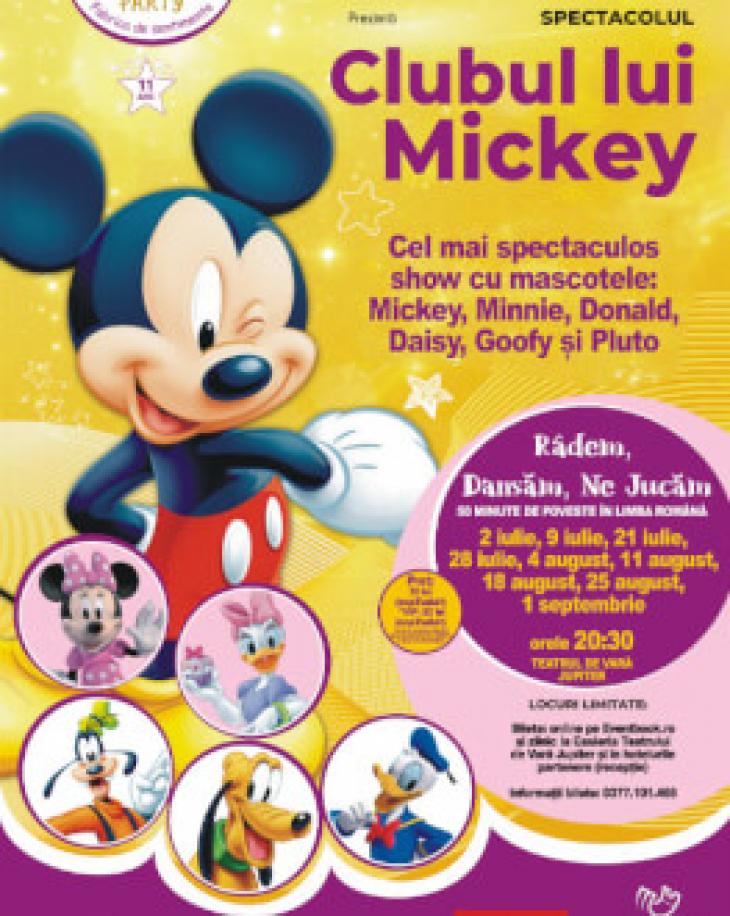 Clubul Lui Mickey Bilete La Spectacol Pentru Copii Teatrul De