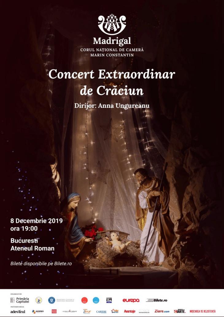 Concert Extraordinar De Crăciun Corul Național De Cameră Madrigal