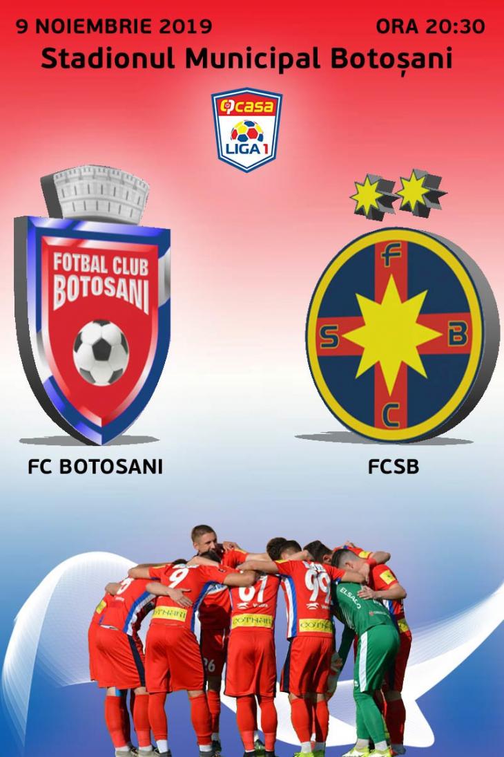 Fc BotoÈ™ani Fcsb Casa Liga 1 Bilete La Sport Stadionul Municipal BotoÈ™ani BotoÈ™ani 09 Noiembrie 2019 Show Pass
