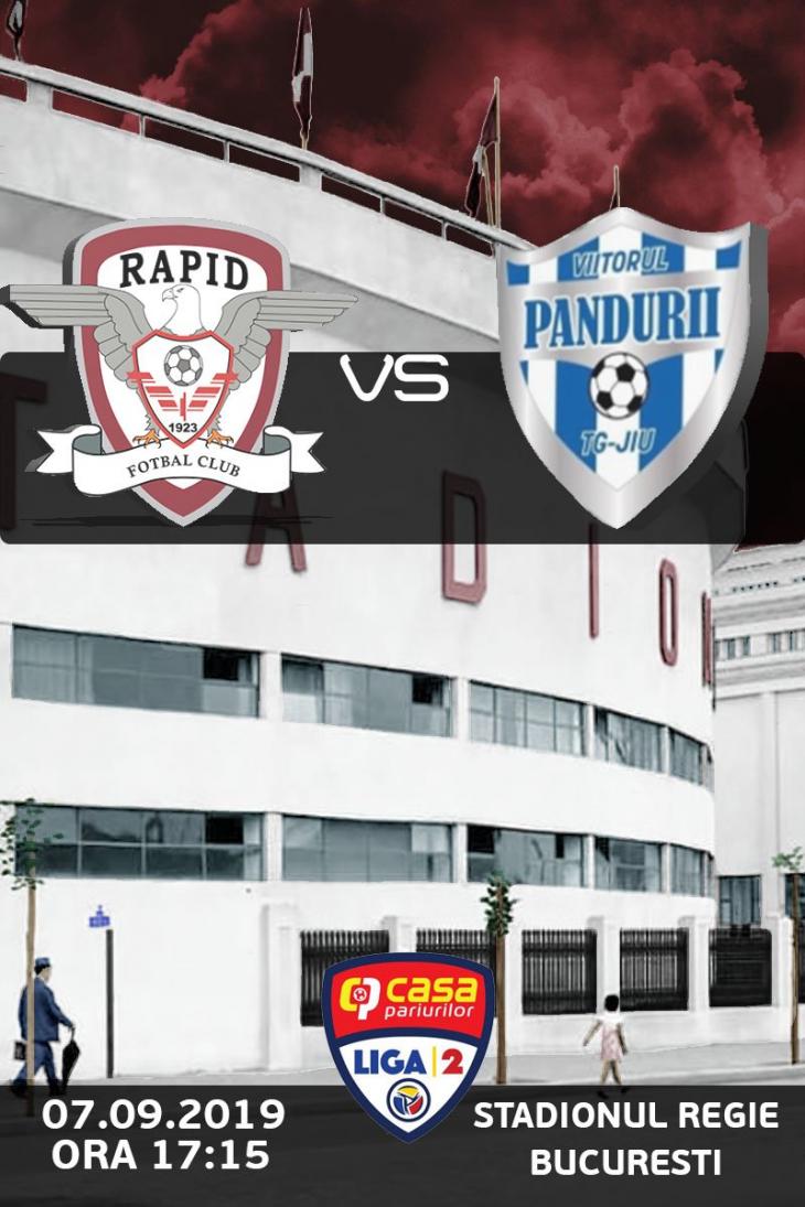 Rapid București Acs Viitorul Tg Jiu Bilete La Sport Stadionul Regie Bucuresti 07 Septembrie 2019 Show Pass
