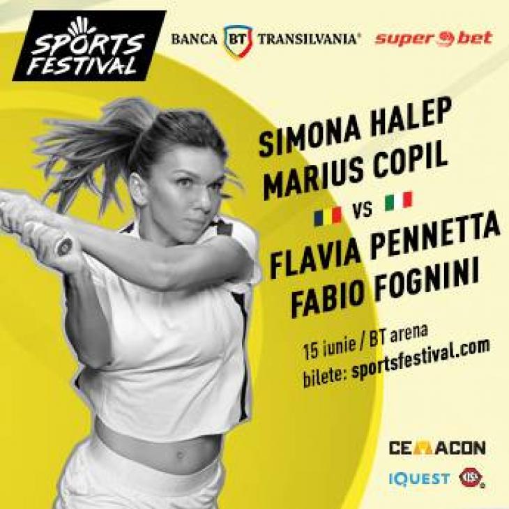Sports Festival Tennis Demo Team Romania Vs Team Italy Bilete La Sport Sala Polivalentă Cluj Cluj Napoca 15 Iunie 2019 Show Pass
